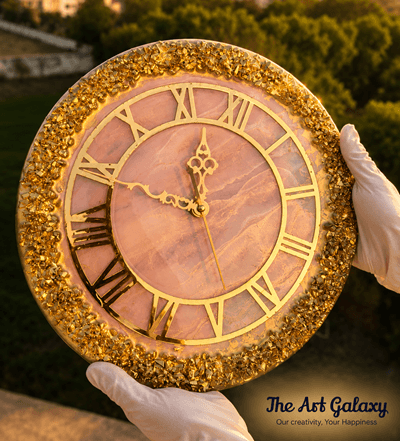 Customized handmade resin wall clock Customized handmade resin wall clock