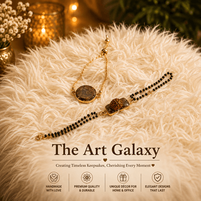 Rakhi Collection — The Art Galaxy Handmade resin rudraksha rakhi collection